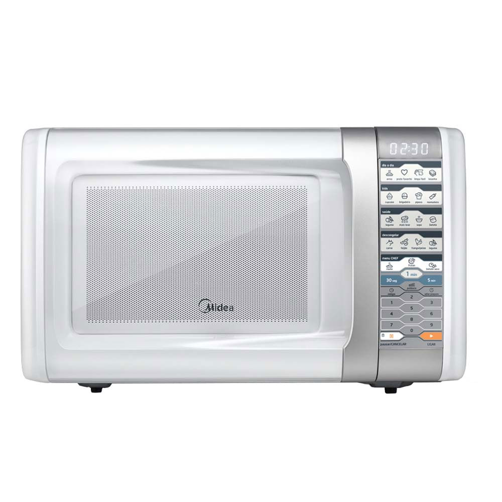 Forno Micro-ondas Midea Liva 30 Litros 127V, Branco - Supermuffato