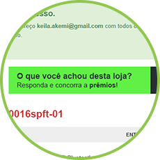 Localização do banner do E-bit na página de confirmação