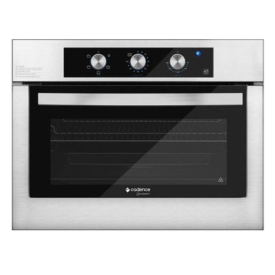 Forno Elétrico de Embutir Cadence FOR455 Gourmet 45 Litros com Timer, Inox Menor preço em Forno Elétrico de Embutir Cadence FOR455 Gourmet 45 Litros com Timer, Inox