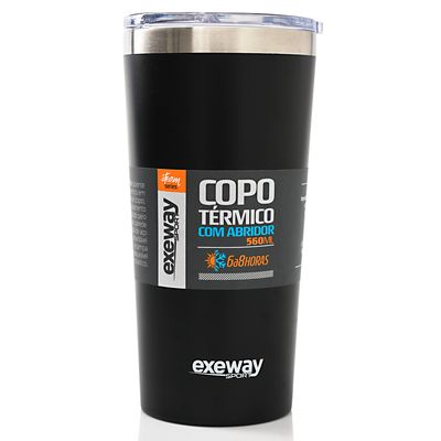 Copo Térmico Exeway com Abridor 560ml, Preto é ruim? Copo Térmico Exeway com Abridor 560ml, Preto é boa?