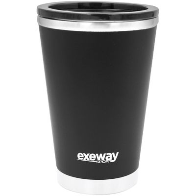 Copo Térmico Multiuso Exeway 380ml, Preto Menor preço em Copo Térmico Multiuso Exeway 380ml, Preto