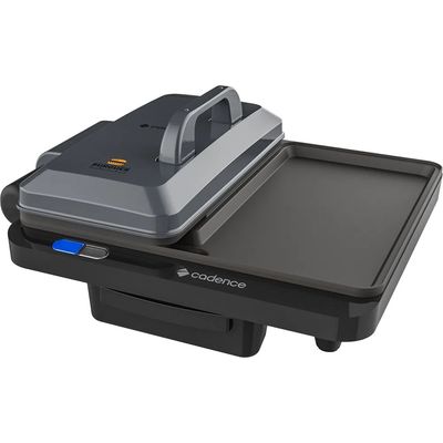 Grill Cadence Burguer 3 em 1 GRL510 Preto 127V Menor preço em Grill Cadence Burguer 3 em 1 GRL510 Preto 127V