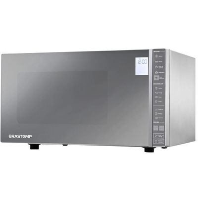 Forno Micro ondas Brastemp BMS45C 32 Litros, Prata Menor preço em Forno Micro ondas Brastemp BMS45C 32 Litros, Prata