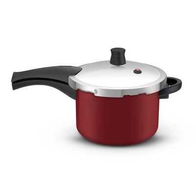 Panela de Pressão Fechamento Externo Rochedo Turbo Verm 4,5L Menor preço em Panela de Pressão Fechamento Externo Rochedo Turbo Verm 4,5L