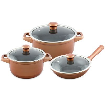 Conjunto de Panelas Ceraflame 3 Peças Cerâmica Duo, Cobre é boa?