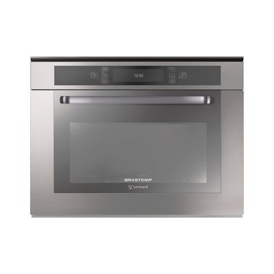 Forno Micro-ondas de Embutir Brastemp Gourmand 40L BMO40AR 220V Inox Menor preço em Forno Micro-ondas de Embutir Brastemp Gourmand 40L BMO40AR 220V Inox