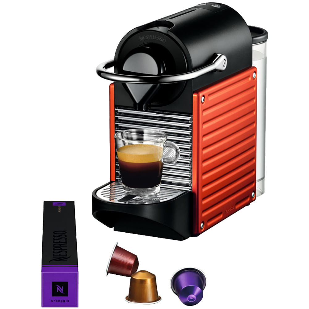 Máquina de Café Nespresso Pixie, Vermelha Supermuffato