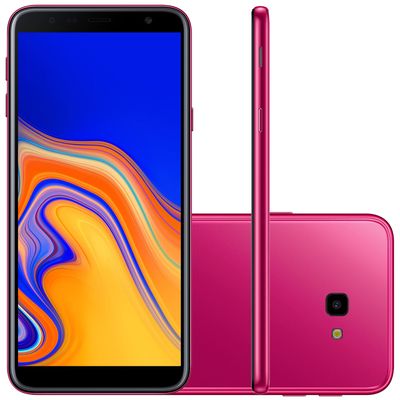 Smartphone Samsung Galaxy J4+ SM-J415G, 4G Android 8.1 32GB Quad Core Câmera 13 MP Tela 6.0", Rosa Menor preço em Smartphone Samsung Galaxy J4+ SM-J415G, 4G Android 8.1 32GB Quad Core Câmera 13 MP Tela 6.0", Rosa
