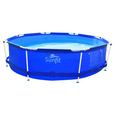 Piscina Estruturada 5.100 Litros Azul, Sunfit Piscina Estruturada 5.100 Litros Azul, Sunfit