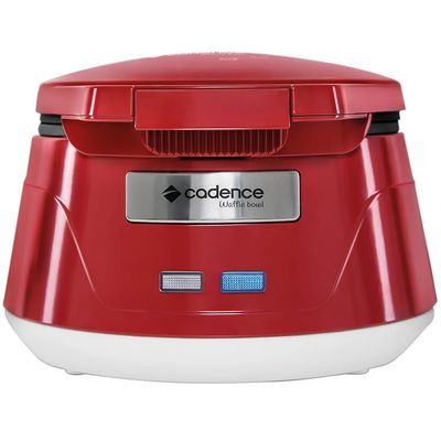 Máquina de Waffle Cestinha Cadence WAF101 127V, Vermelha Menor preço em Máquina de Waffle Cestinha Cadence WAF101 127V, Vermelha