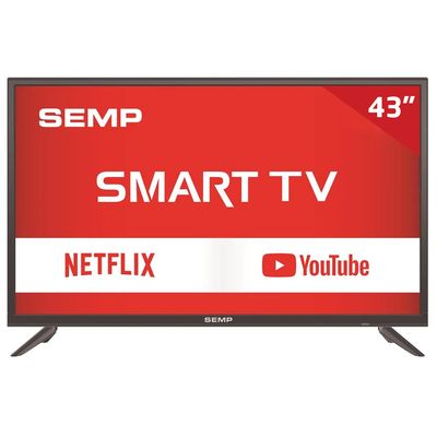 Smart TV LED 43" S3900S Semp TCL, Full HD HDMI USB com Wi-Fi Integrado Menor preço em Smart TV LED 43" S3900S Semp TCL, Full HD HDMI USB com Wi-Fi Integrado