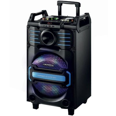 Caixa Amplificada Mondial CM-09 Connect DJ Controller Bluetooth, Preta Menor preço em Caixa Amplificada Mondial CM-09 Connect DJ Controller Bluetooth, Preta