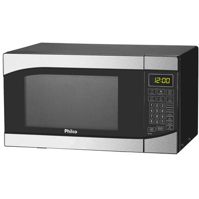 Forno Micro-Ondas Philco 25L PMO25I Cinza Menor preço em Forno Micro-Ondas Philco 25L PMO25I Cinza