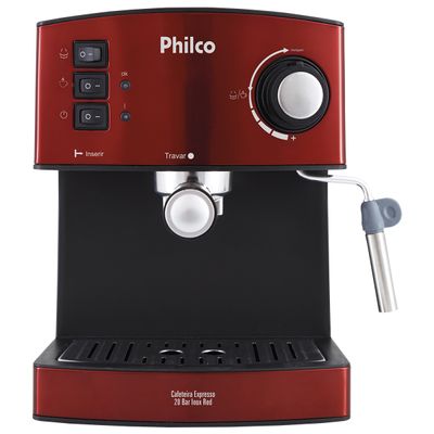 Cafeteira Philco Expresso 20 Bar Inox Red é ruim? Cafeteira Philco Expresso 20 Bar Inox Red é boa?